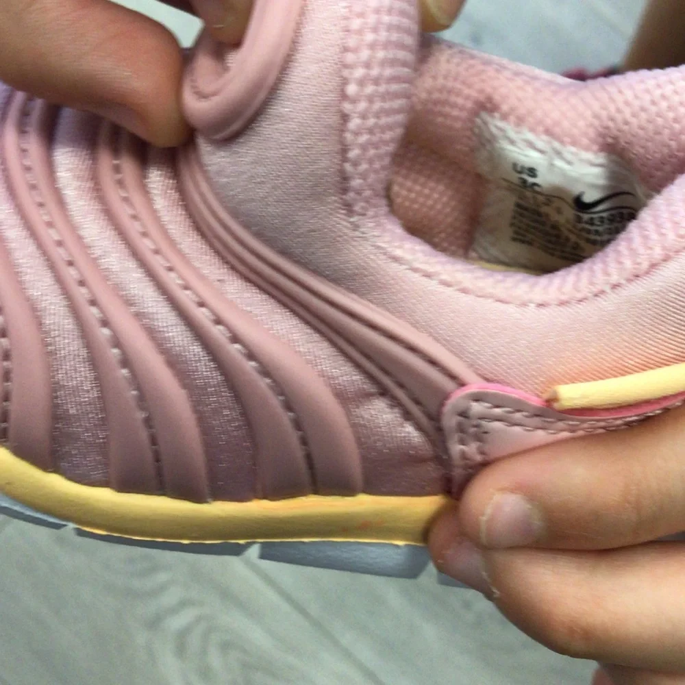 Nike Pink Toddler Slip-On Sneakers